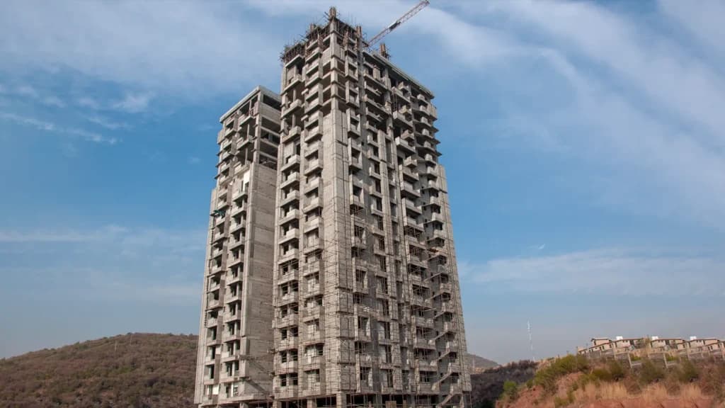 Construction Progress - 20th Floor
